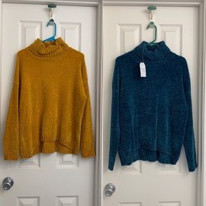 Time and Tru Turtleneck Sweaters